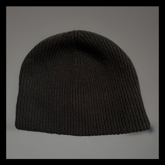 Polo Ralph Lauren French Bulldog Embroidered Rib-Knit Beanie / Polo Black / NWT - Picture 3 of 11